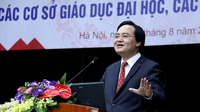 Bộ trưởng Giáo dục: 