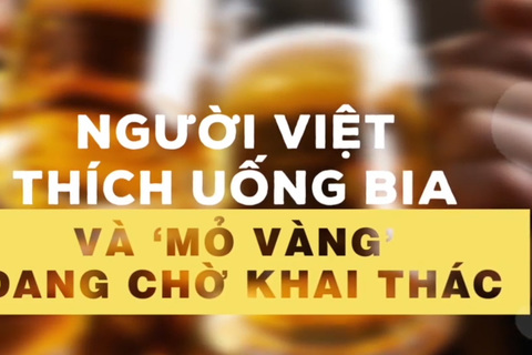 Một người Việt uống 42 lít bia mỗi năm, doanh nghiệp đua giành mỏ vàng