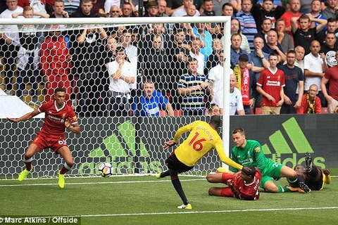 Watford 2-2 Liverpool