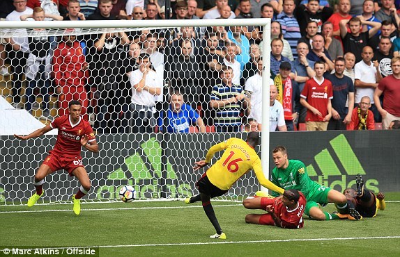 Watford 2-2 Liverpool