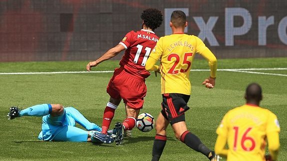 Watford 2-2 Liverpool penalty Firmino