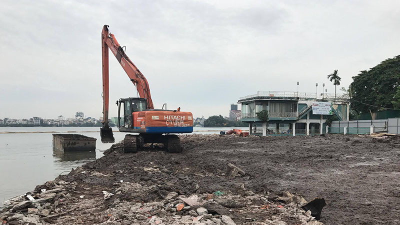 Không có chuyện san lấp hồ Tây làm khách sạn