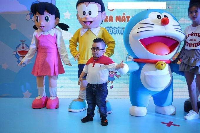 Sao nhí háo hức dự lễ ra mắt loạt phim hoạt hình Doraemon