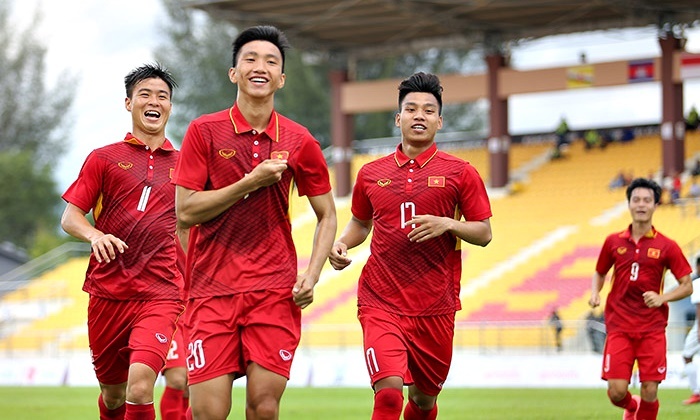 Công thủ đều bùng nổ, U22 Việt Nam thắng to trận ra quân SEA Games