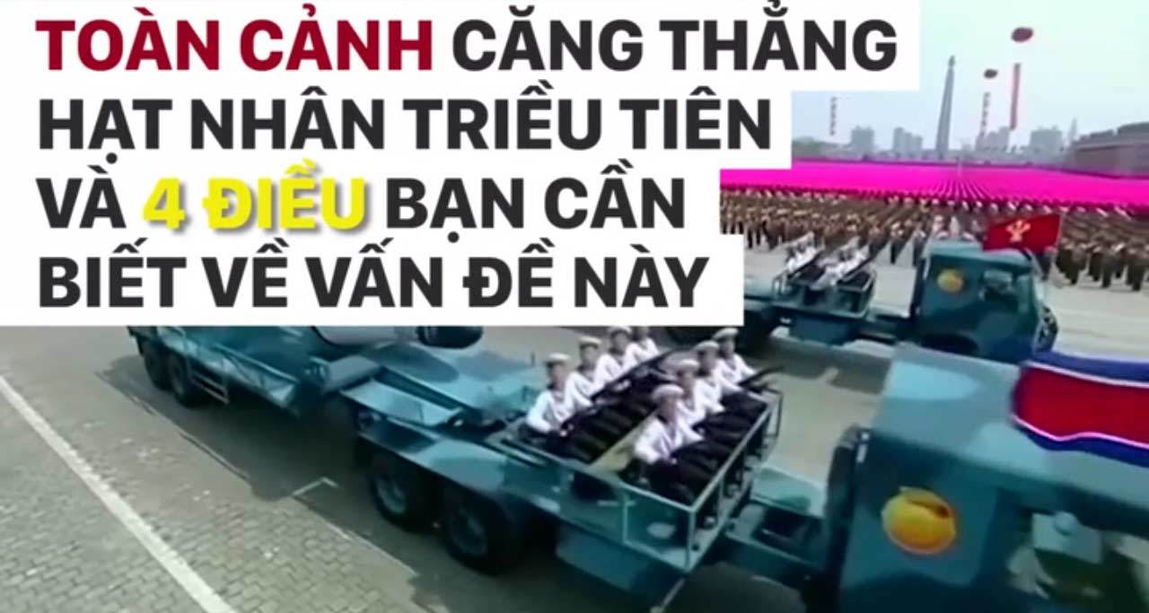Toàn cảnh căng thẳng sục sôi trên bán đảo Triều Tiên