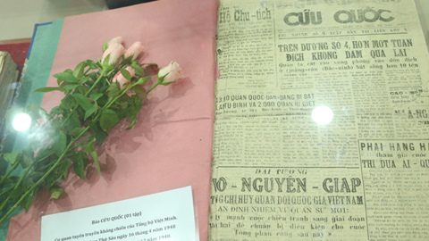 Những số báo đặc biệt tại bảo tàng Báo chí Việt Nam