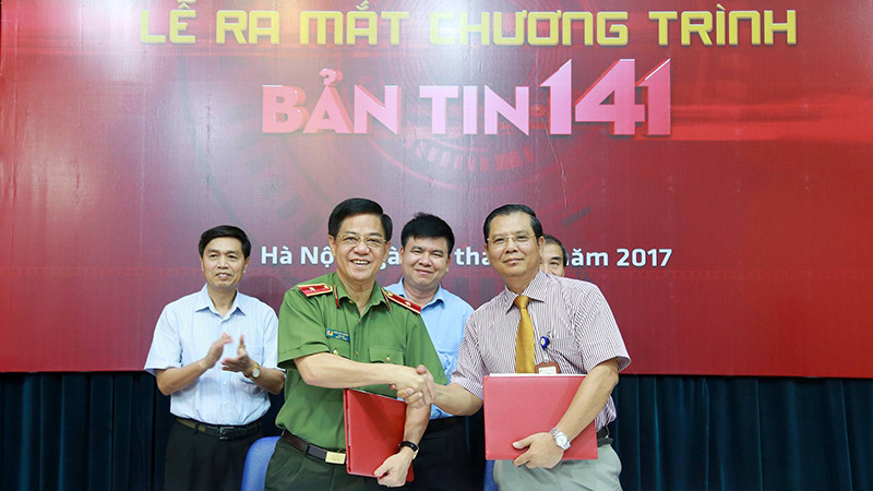 Công an Hà Nội ra mắt bản tin 141