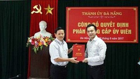 Ông Nguyễn Bá Cảnh làm Phó Ban Dân vận Thành ủy Đà Nẵng