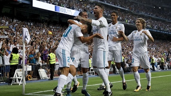 Video bàn thắng Real Madrid 2-0 Barca