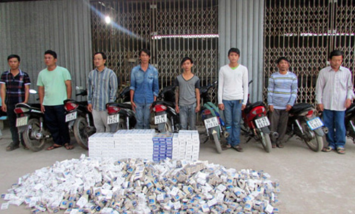 Tăng cường chống buôn lậu thuốc lá điếu, đường nhập lậu