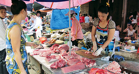 Bữa ăn ngập kháng sinh