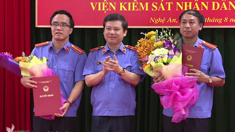 Điều động, bổ nhiệm nhân sự Đà Nẵng, Nghệ An, Bình Phước