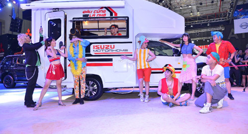 Chất riêng của Isuzu ở Triển lãm ô tô VN 2017