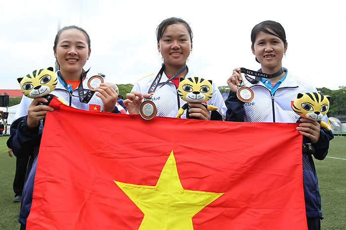 SEA Games ngày 17/8: Bắn cung Việt Nam lại hụt vàng