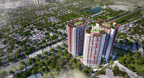 Tưng bừng khai trương căn hộ mẫu Imperial Plaza 360 Giải Phóng