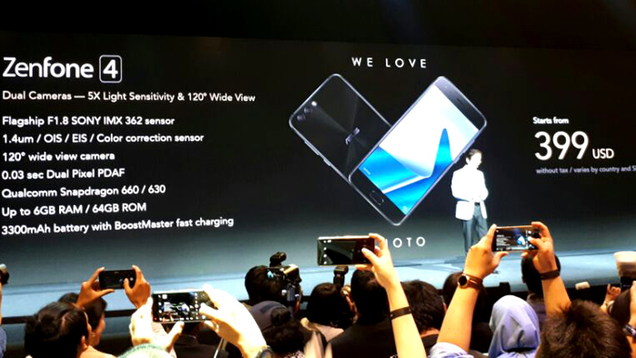 ASUS công bố 6 smartphone thế hệ ZenFone 4 Series