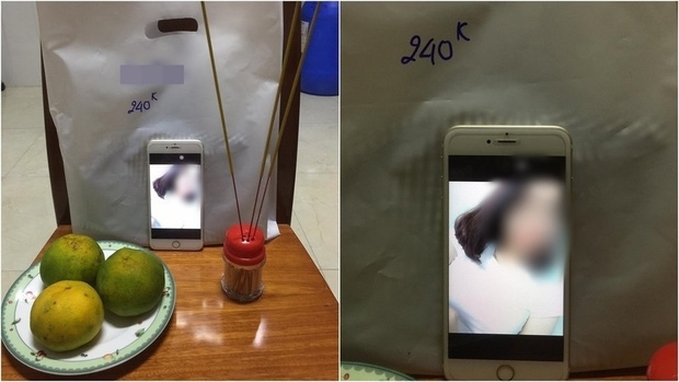 'Bùng' 240k tiền mua hàng online, cô gái bị chủ shop lập bàn thờ giả