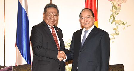 Thủ tướng tiếp Chủ tịch Hội Hữu nghị Thái-Việt