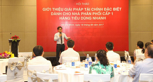 Techcombank ra mắt giải pháp tài chính cho nhà phân phối