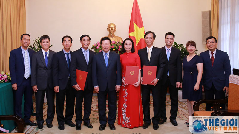 Nhân sự mới Bộ Ngoại giao, Tài chính