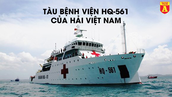Tàu bệnh viện hiện đại nhất Đông Nam Á của Hải quân Việt Nam