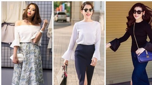 Bí quyết thời trang đánh tan nỗi lo vai to của nhiều cô gái