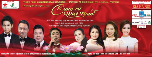 Rạng rỡ Việt Nam -Chương trình nghệ thuật đặc sắc ngày 2/9