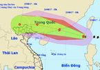Bão số 6 giật cấp 14, hướng về biên giới Việt-Trung