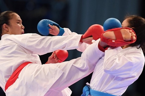 Nguyễn Thị Hồng Anh giành HCV Karatedo