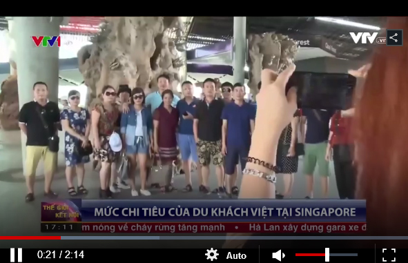 Du khách Việt tiêu bao nhiêu tiền tại Singapore?