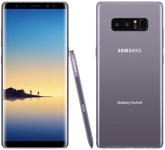 Samsung Galaxy Note 8 lộ bản màu xám phong lan trước giờ G