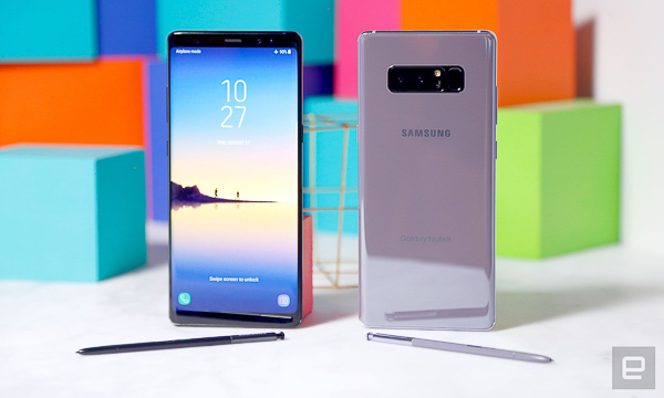 Những hình ảnh đẹp lung linh về Galaxy Note 8