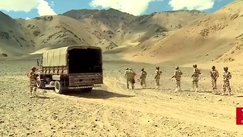 Quân đội Ấn Độ diễn tập ngăn chặn lính Trung Quốc
