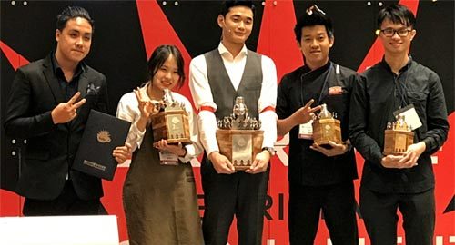 2 chàng trai Việt Nam giành giải pha chế quốc tế 2017