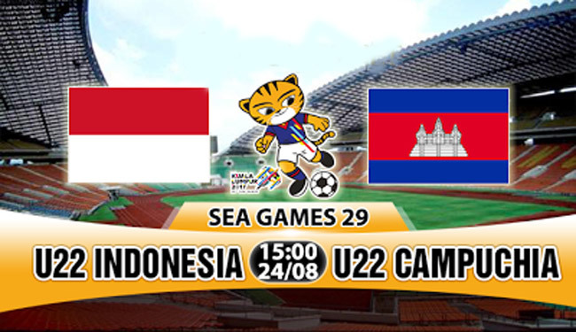 Trực tiếp U22 Indonesia vs U22 Campuchia: Vừa đá vừa ngóng