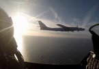 Xem chiến cơ Đan Mạch chặn máy bay ném bom Nga