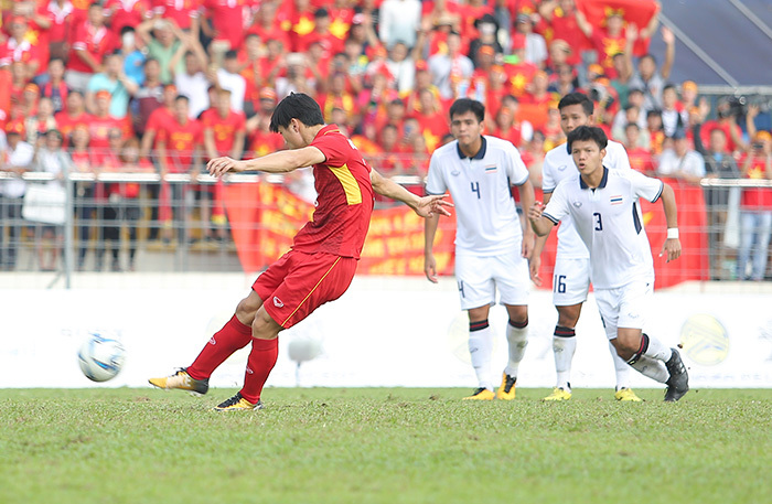 Thua đau Thái Lan, U22 Việt Nam bị loại khỏi SEA Games