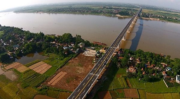 Hà Nội đề xuất 38.000 tỷ  xây 4 cầu qua sông Hồng, sông Đuống
