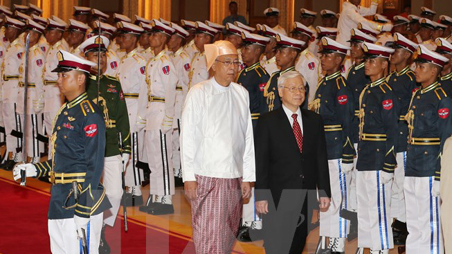 Tổng thống Htin Kyaw: Myanmar và Việt Nam luôn là bạn bè thân thiết