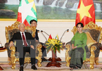 Tổng Bí thư hội kiến với Cố vấn Nhà nước Myanmar Aung San Suu Kyi