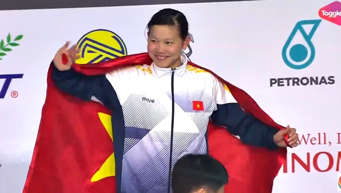 Ánh Viên xuất sắc giành HCV 50m ngửa