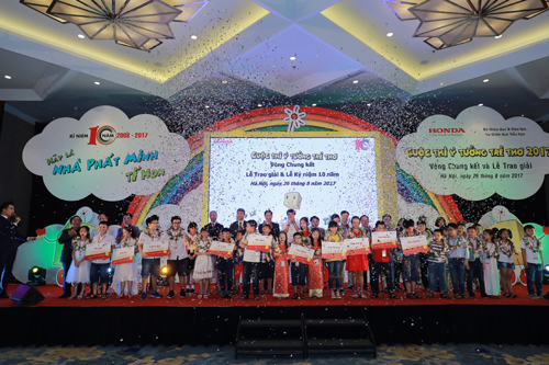 Ý tưởng trẻ thơ 2017:Vinh danh 30 ý tưởng xuất sắc nhất