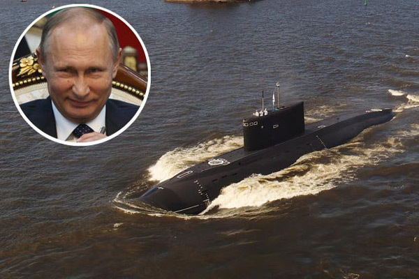 Putin điều 2 tàu ngầm mới toanh mang tên lửa diệt IS