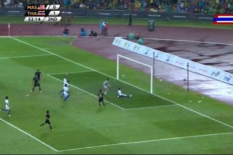 U22 Thái Lan 1-0 U22 Malaysia phút 53