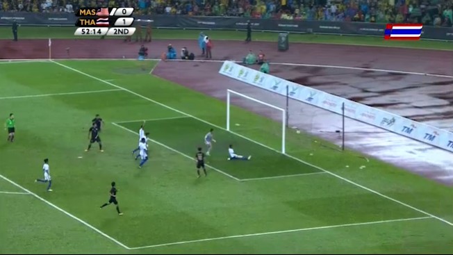 U22 Thái Lan 1-0 U22 Malaysia phút 53