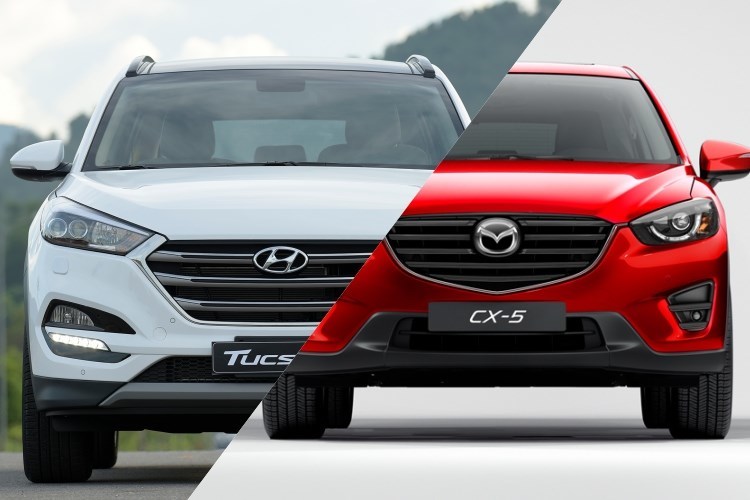 Dưới 1 tỷ đồng, mua Hyundai Tucson hay Mazda CX-5?