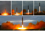 Triều Tiên công bố hình ảnh phóng tên lửa mới nhất