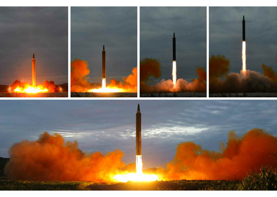 Triều Tiên công bố hình ảnh phóng tên lửa mới nhất
