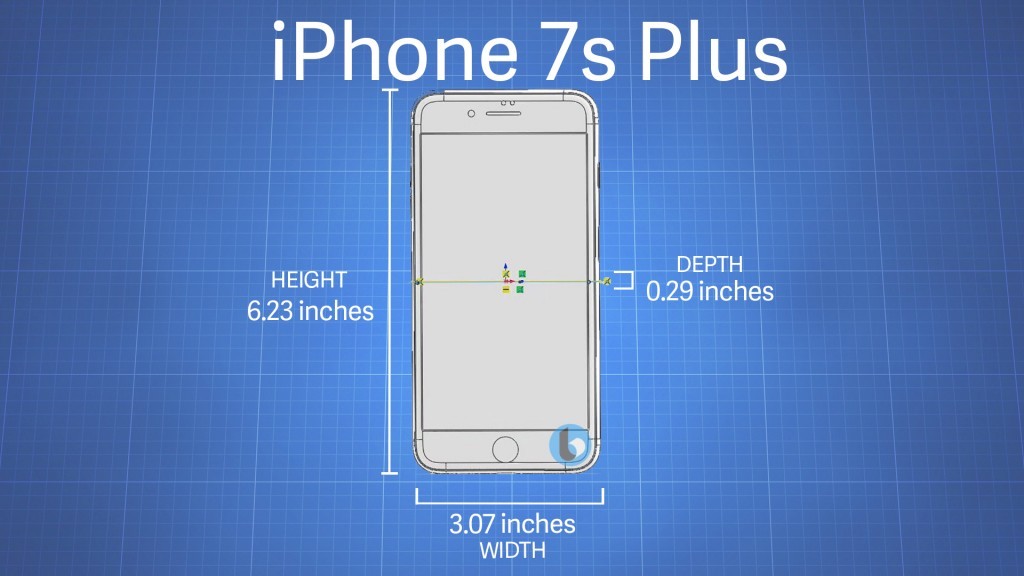 Hình dạng iPhone 7s và iPhone 7s Plus đã rõ như ban ngày