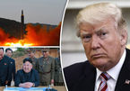 Ông Trump tuyên bố đối thoại 'vô dụng' với Triều Tiên